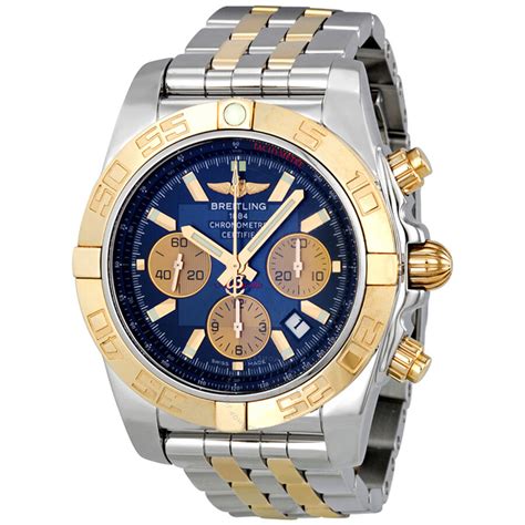 breitling chronomat 18kt gold|breitling chronomat 44 blackeye blue.